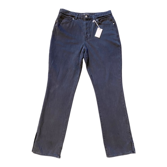 Good American Good Boy Jeans with Side Slits 15 - Picture 1 of 16